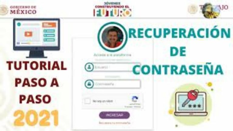 como cambiar contrasena en jovenes construyendo el futuro