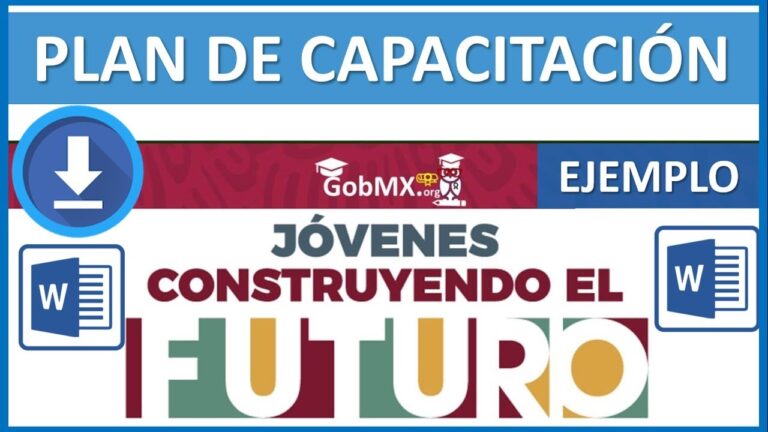folio plan de actividades jovenes construyendo el futuro requisitos de solicitud