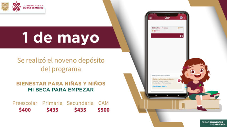 ¿Qué día depositan mi Beca para Empezar? 2 que dia depositan mi beca para empezar